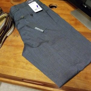Kenneth Cole Reaction Pant Grey Dress/Casual